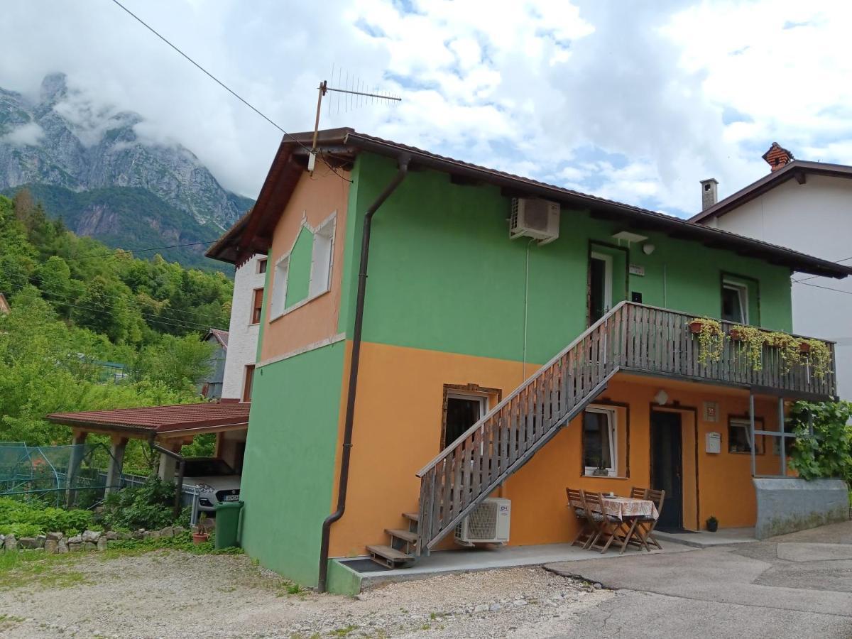 Apartma Metija Kobarid Exterior foto